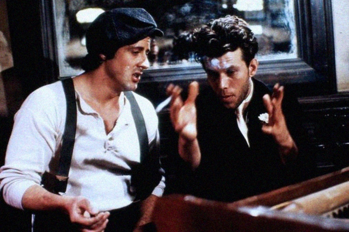 Tom Waits and Sylvester Stallone