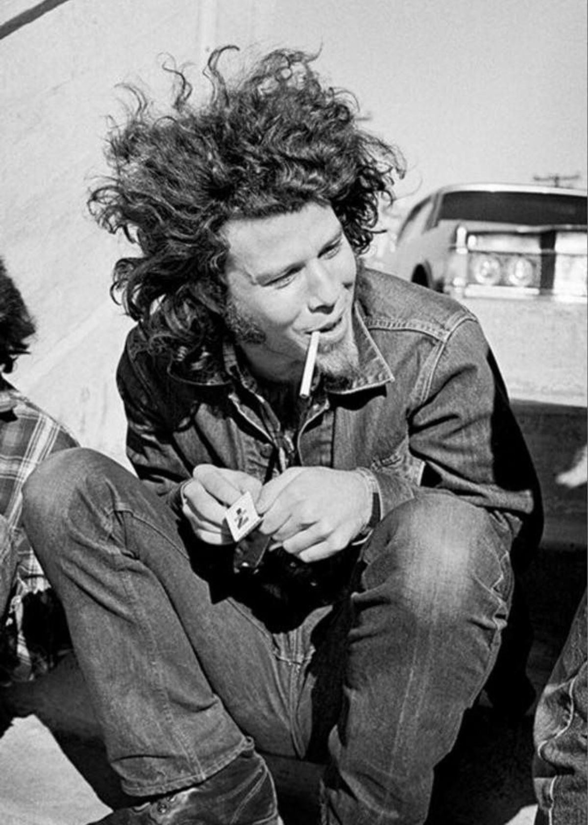 Tom Waits as a young man...