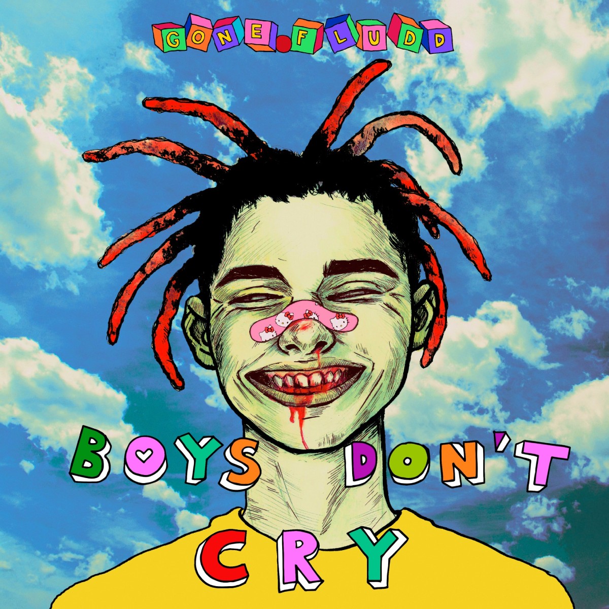 GONE.Fludd, BOYS DON'T CRY album cover