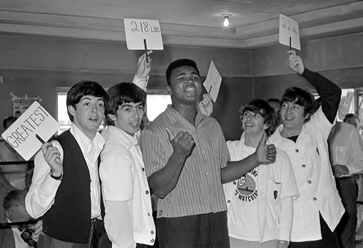 Les Beatles et Muhammad Ali