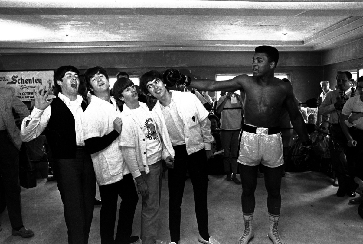 Los Beatles y Muhammad Ali