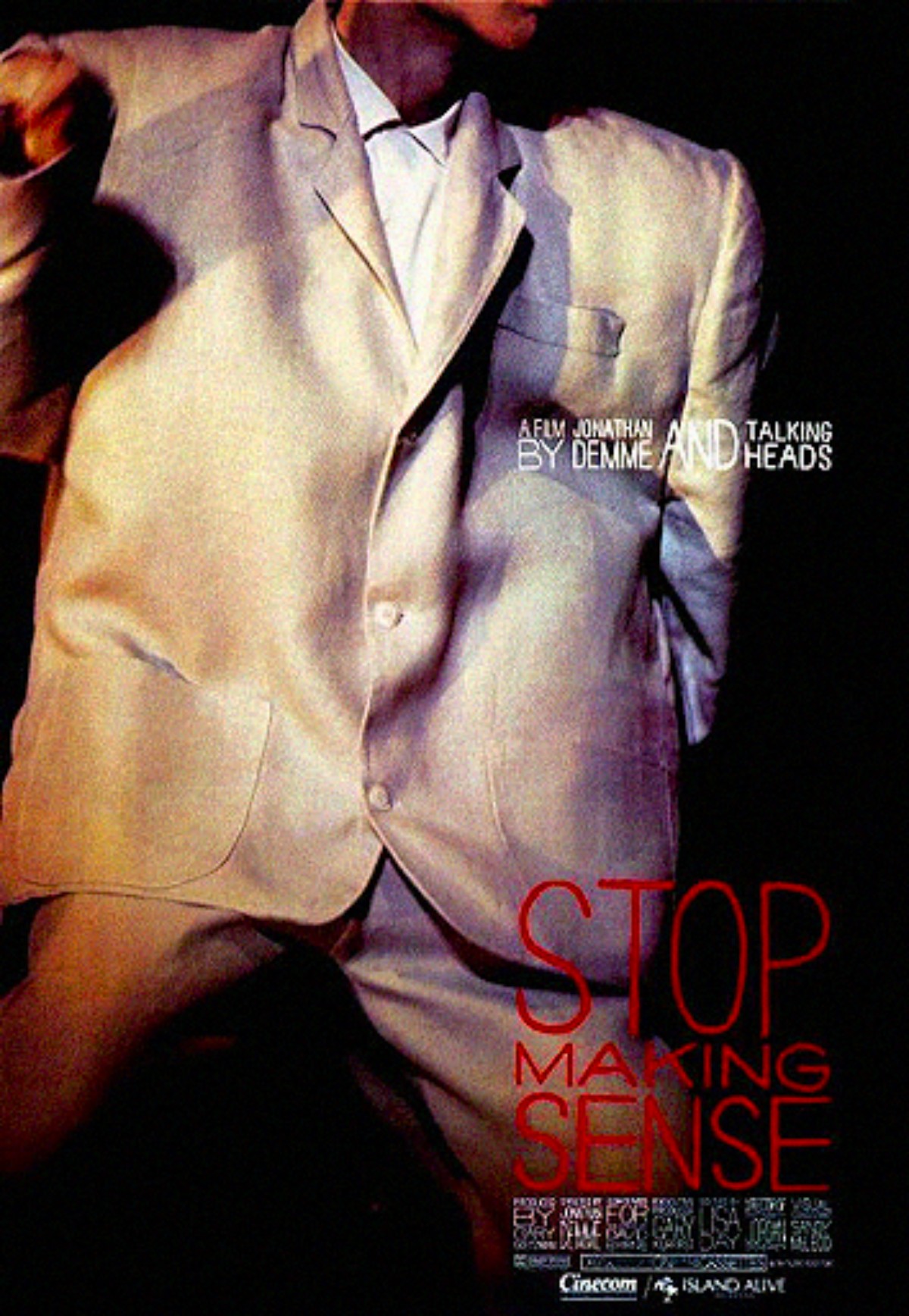 Cartel de la película Stop Making Sense