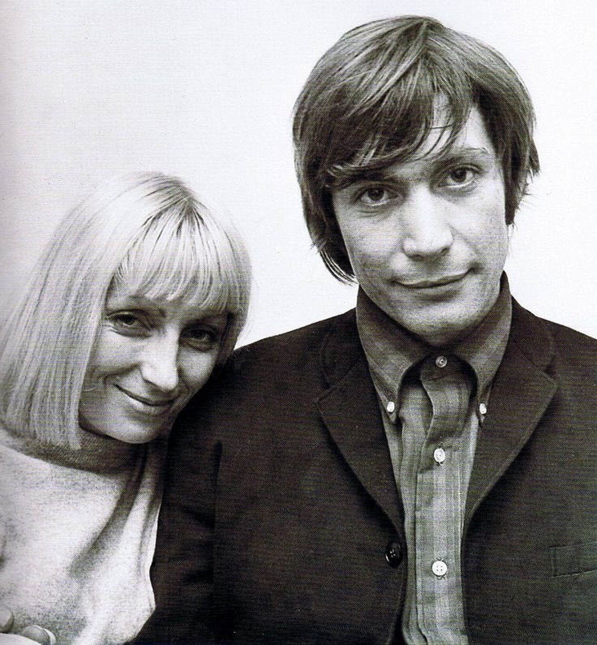 Charlie Watts and his wife Shirley...
