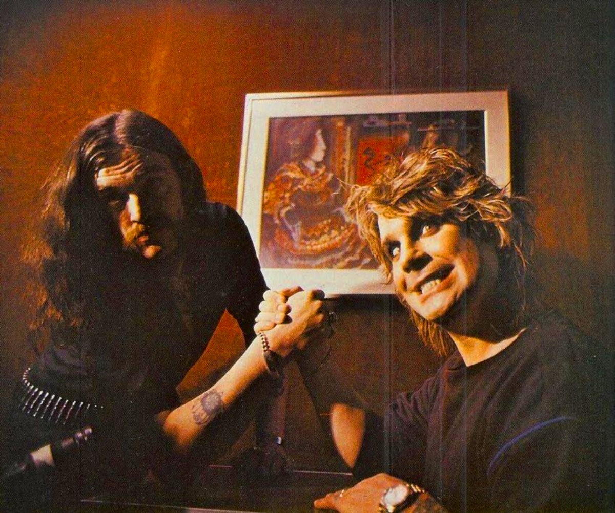 Lemmy Kilmister y Ozzy Osbourne