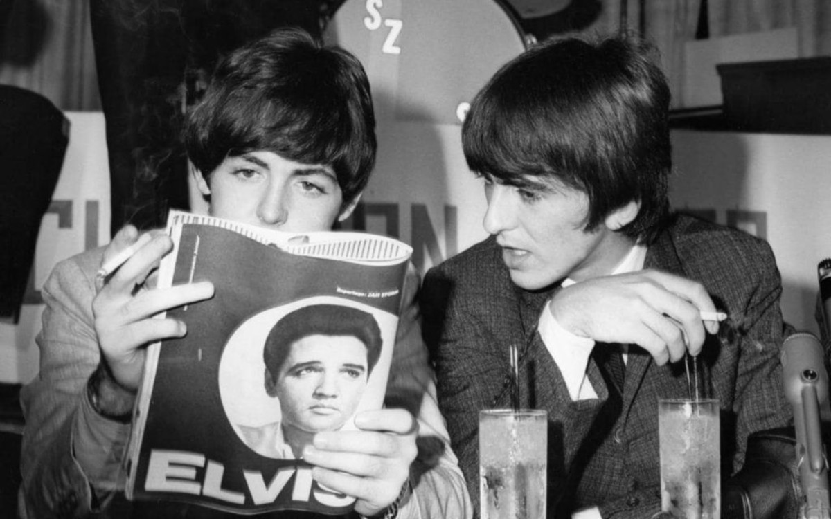 Paul McCartney et George Harrison