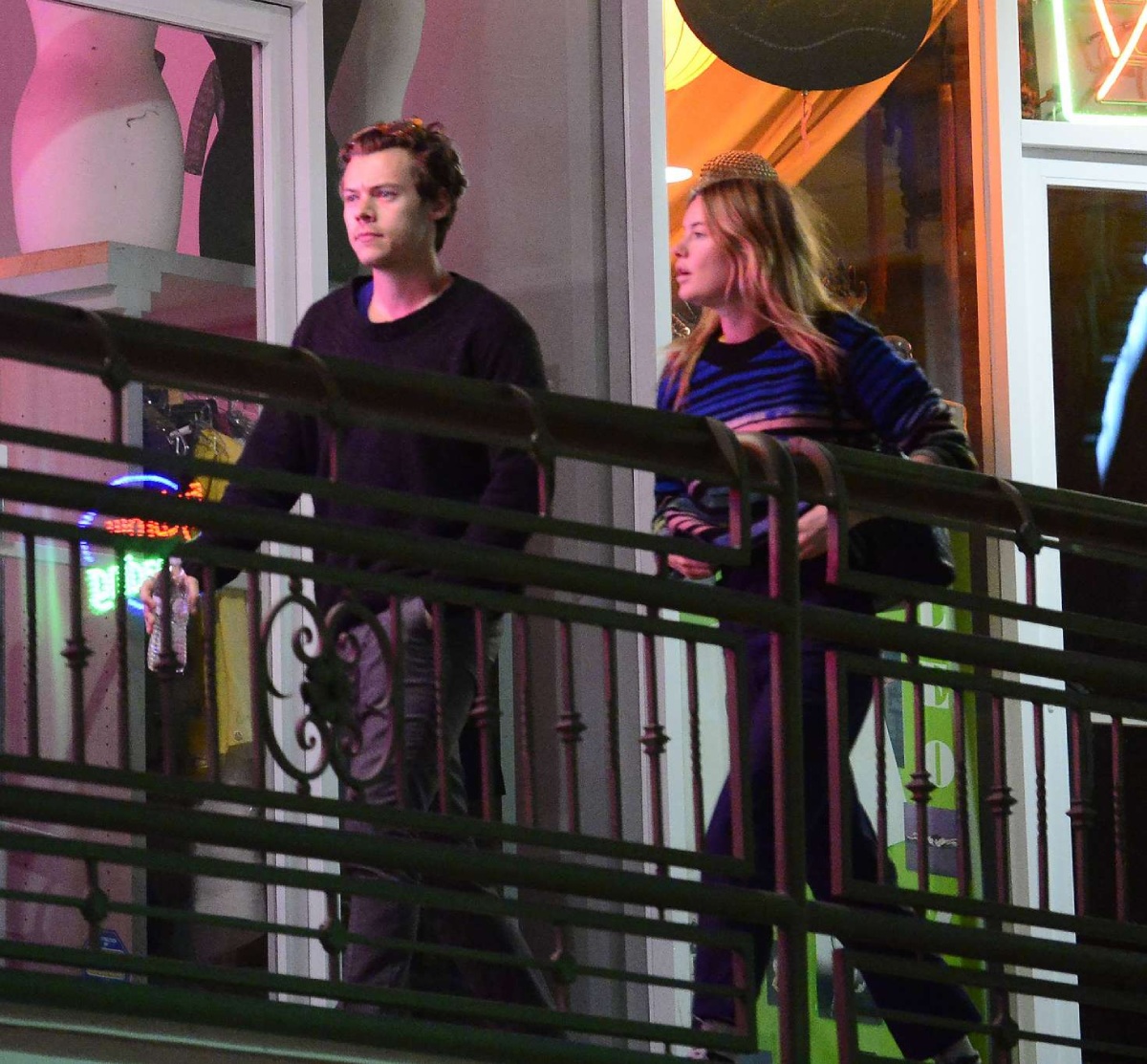 Harry Styles and Camille Rowe