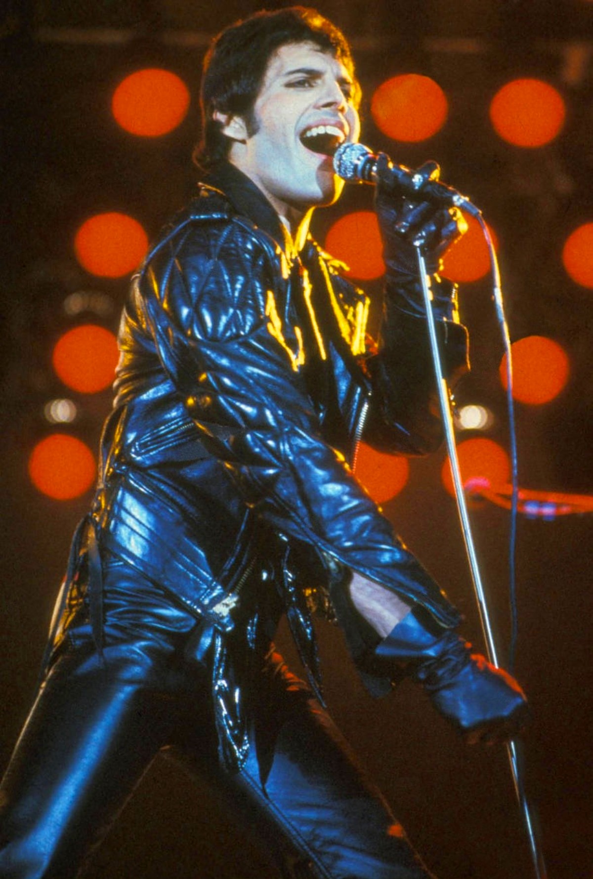 Como siempre, el incomparable Freddie Mercury...