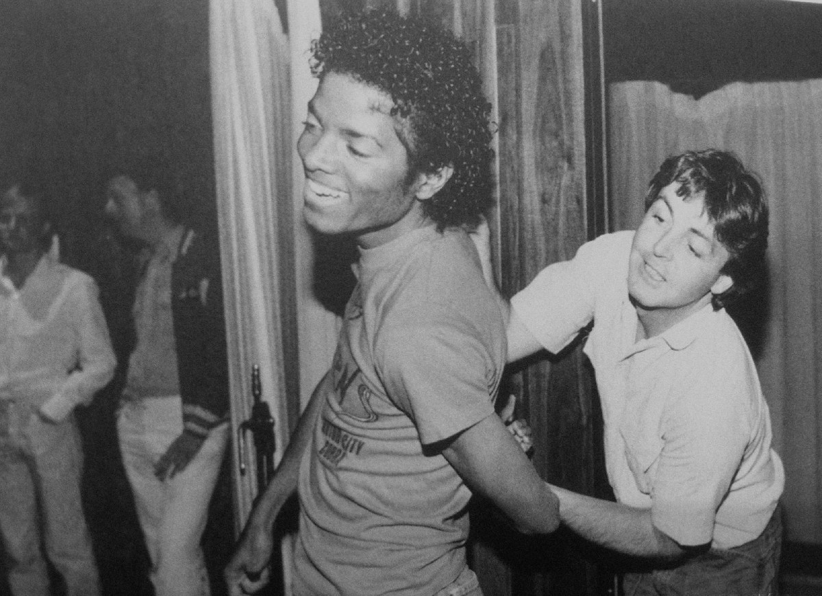Michael Jackson und Paul McCartney
