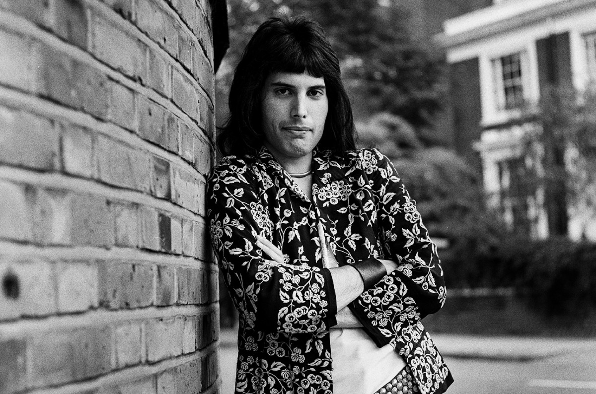 Um jovem Freddie Mercury