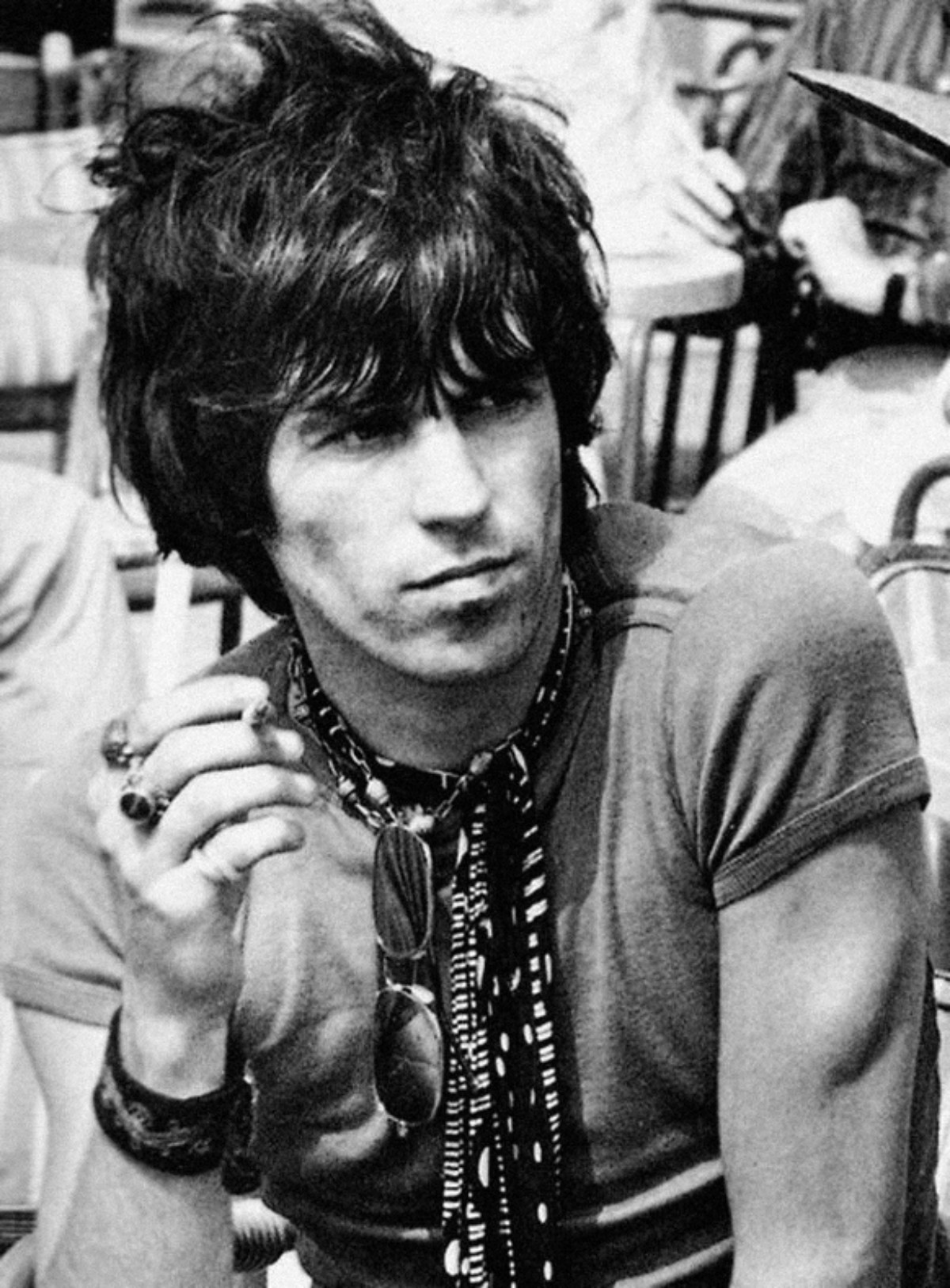 A young Keith Richards ...