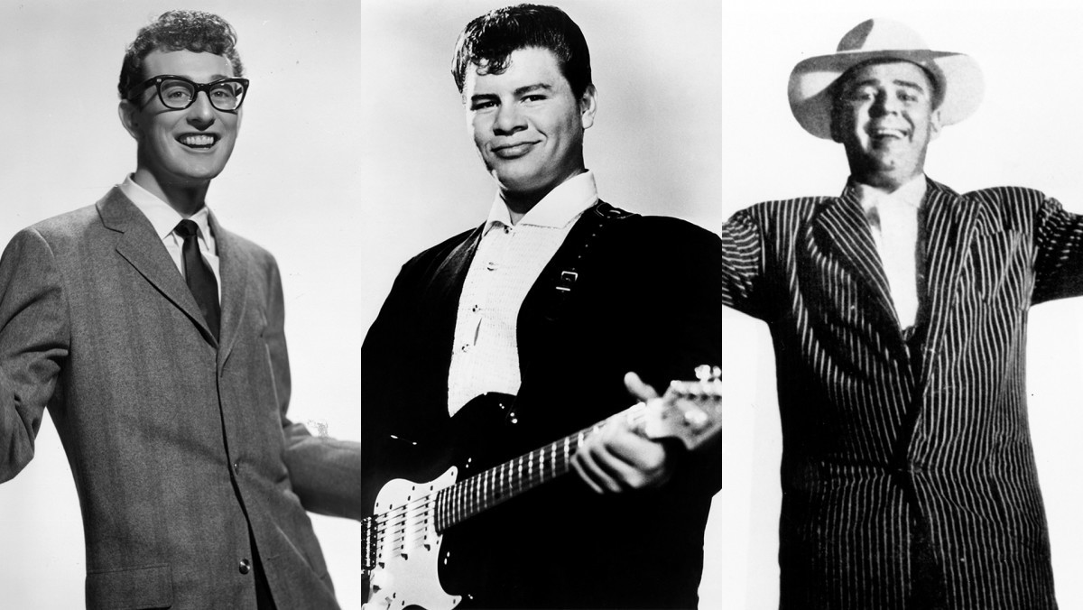 Buddy Holly, Ritchie Valens and Big Bopper