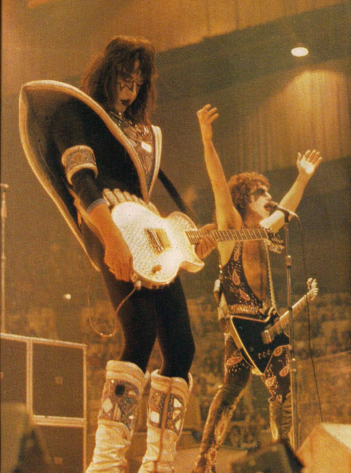 Ace Frehley on stage...