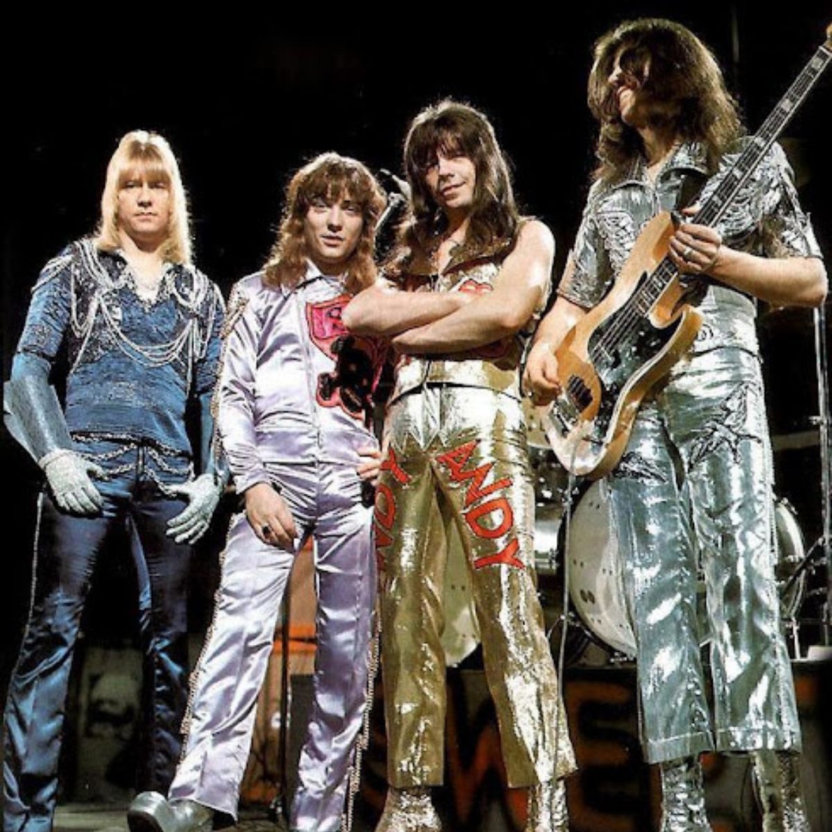 The group "Sweet" in the 80s