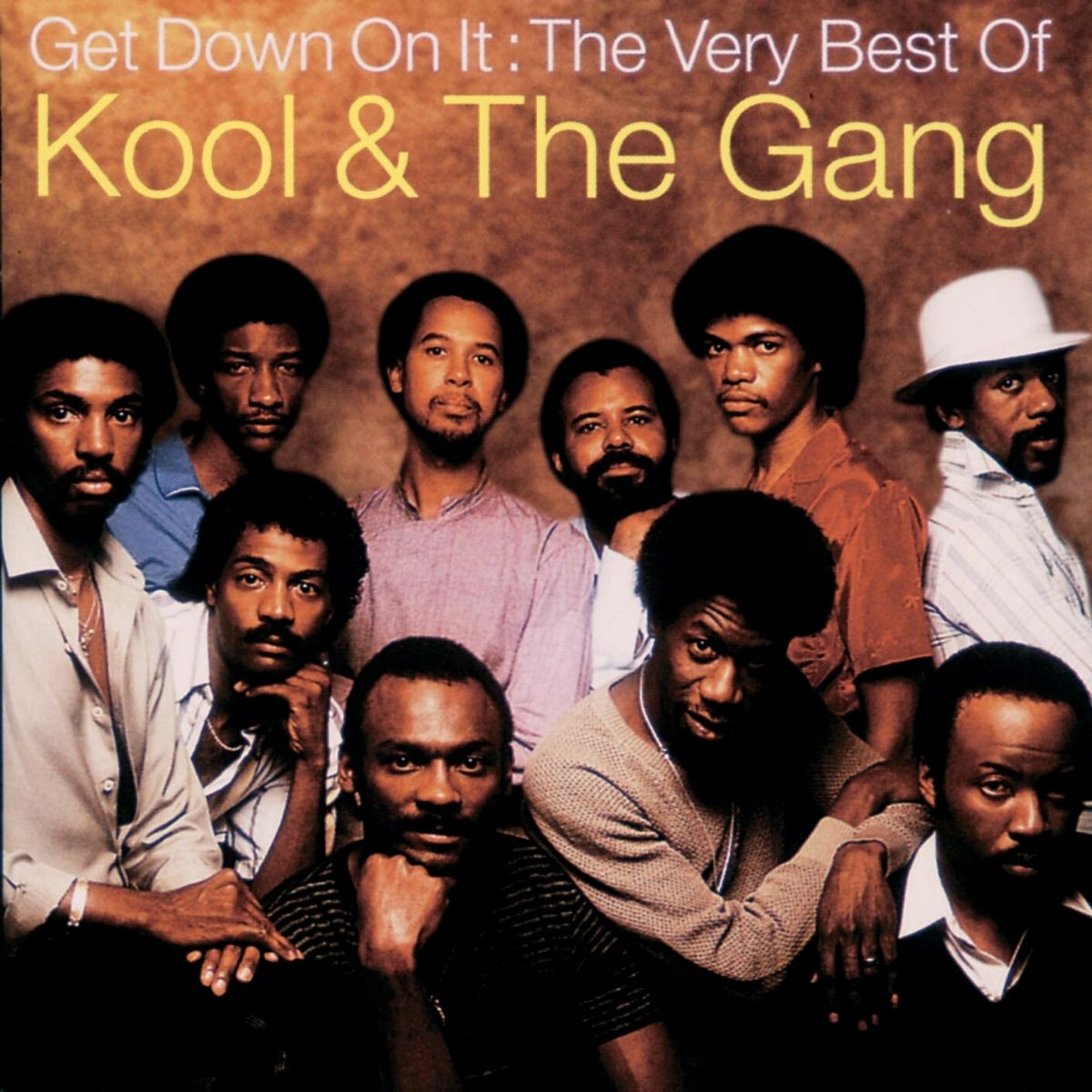 Kool & The Gang sur la couverture du CD