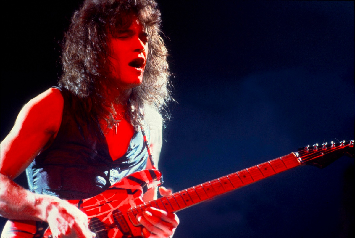 O lendário Eddie Van Halen