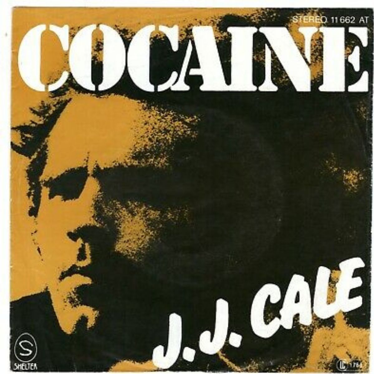 Portada de la canción "Cocaine" de J.J. Cale