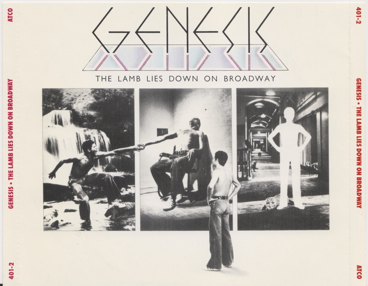 Обложка альбома «The Lamb Lies Down on Broadway» группы Genesis