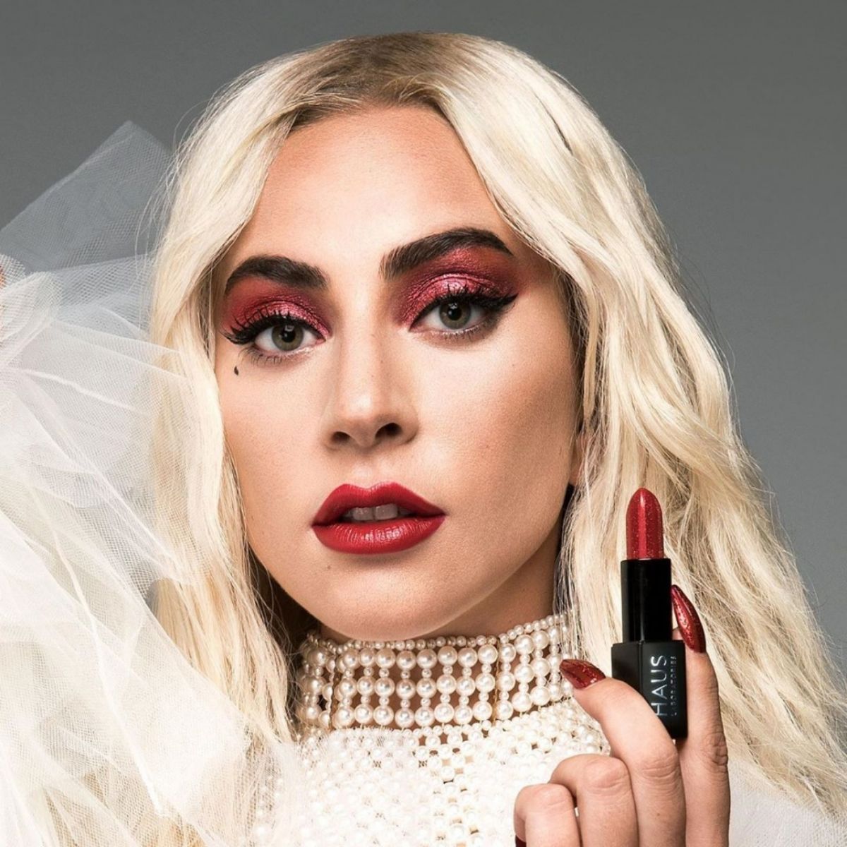 Lady Gaga for her own brand "Haus Laboratories"
