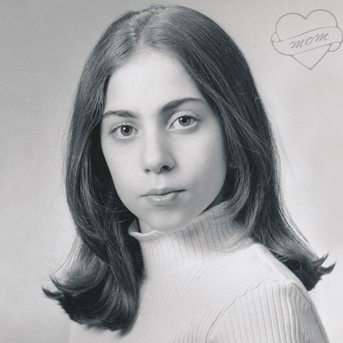 Lady Gaga as a teenager