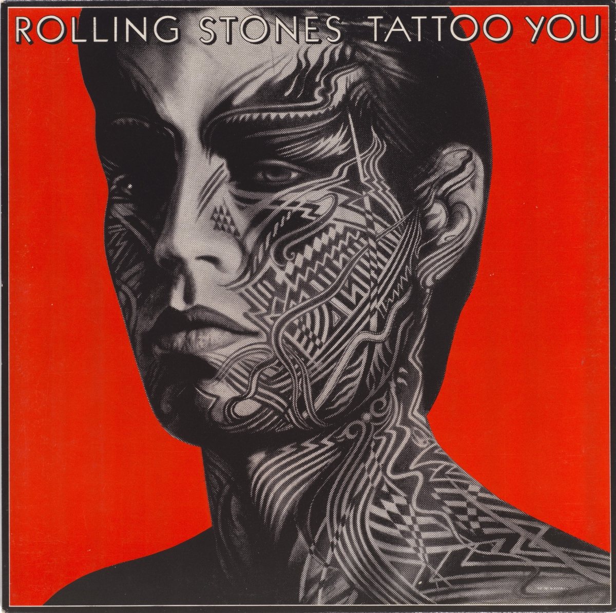 Capa do álbum 'Tattoo You' dos Rolling Stones