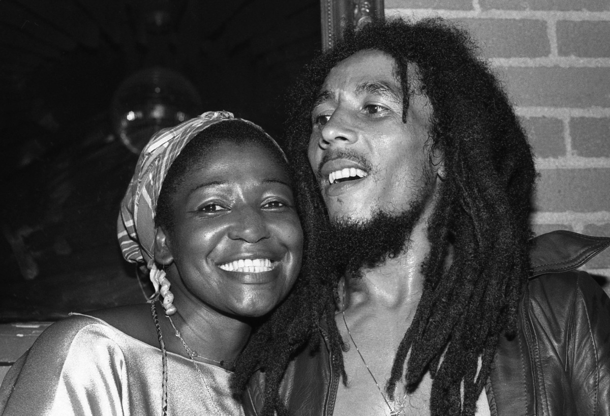 Rita y Bob Marley