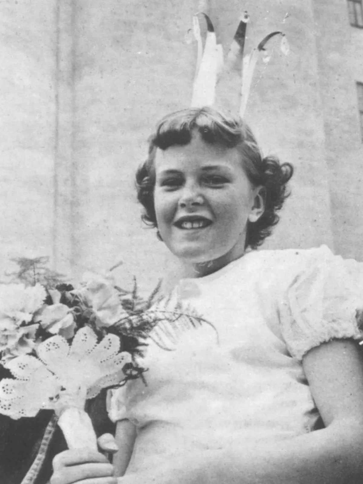 Annie Freed Lingstad quando criança