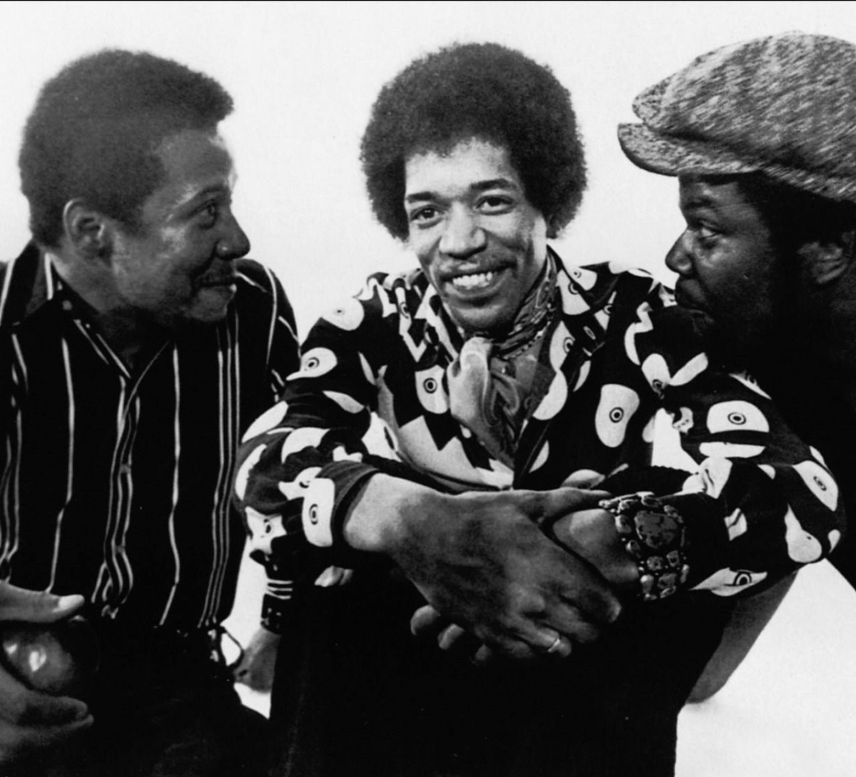 Billy Cox, Jimi Hendrix und Buddy Miles