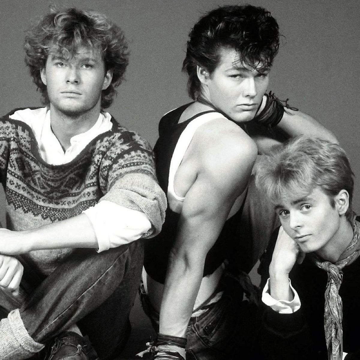 Group "A-ha" in his youth