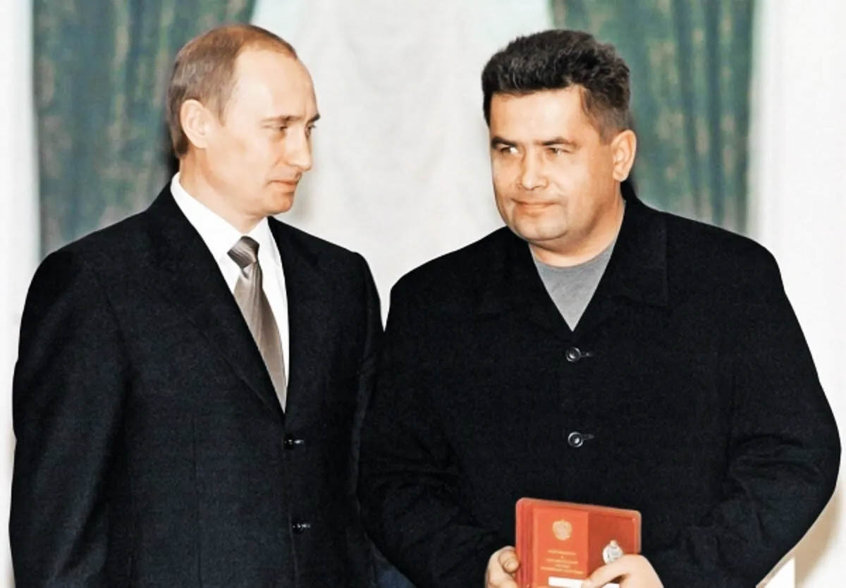 Nikolay Rastorguev and Vladimir Vladimirovich Putin