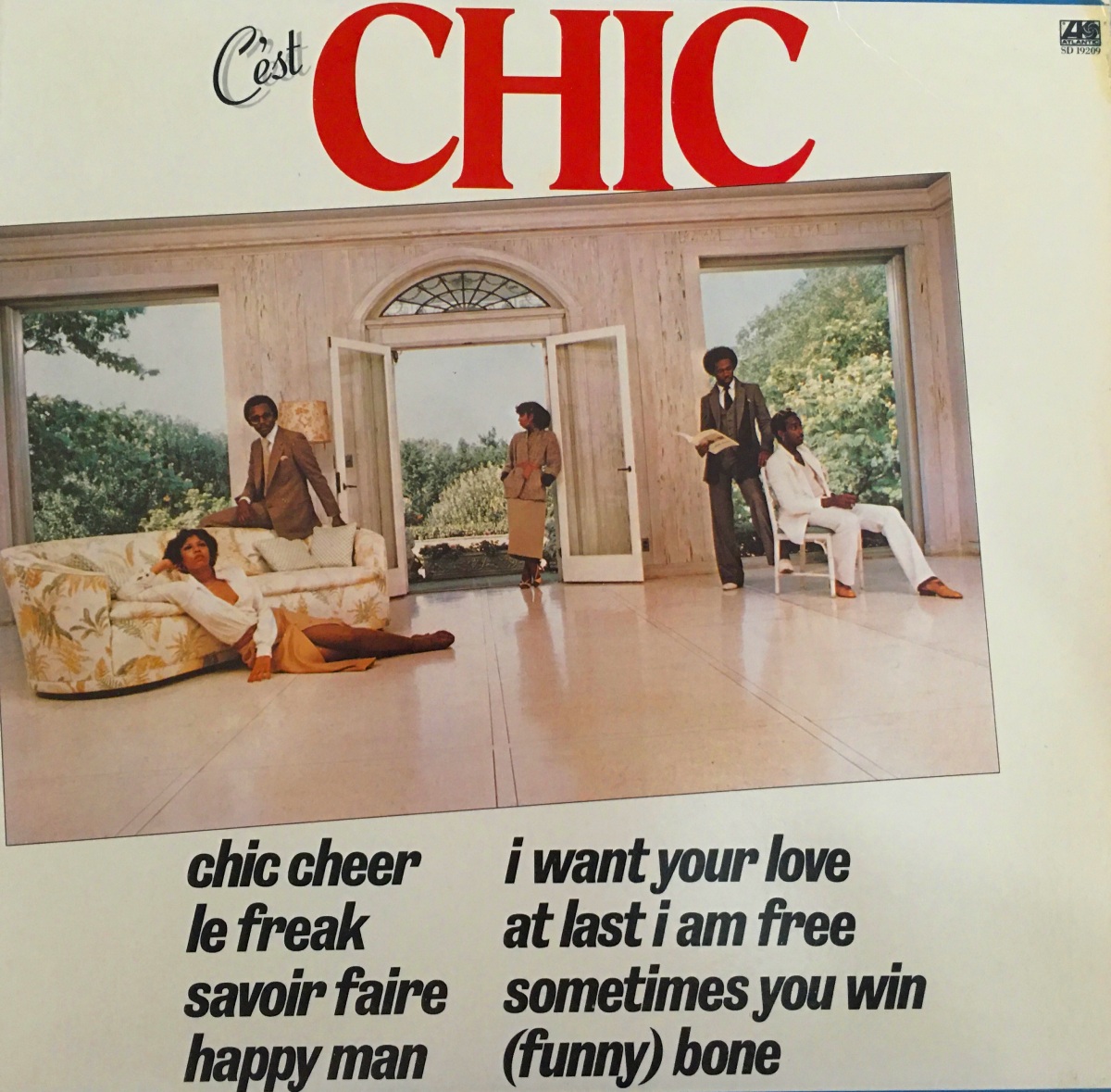 Portada de "C'est Chic" (1978) de Chic