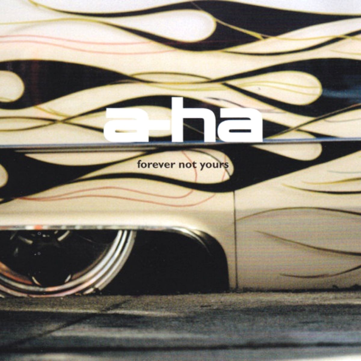 The cover of the single "Forever Not Yours" by A-ha.