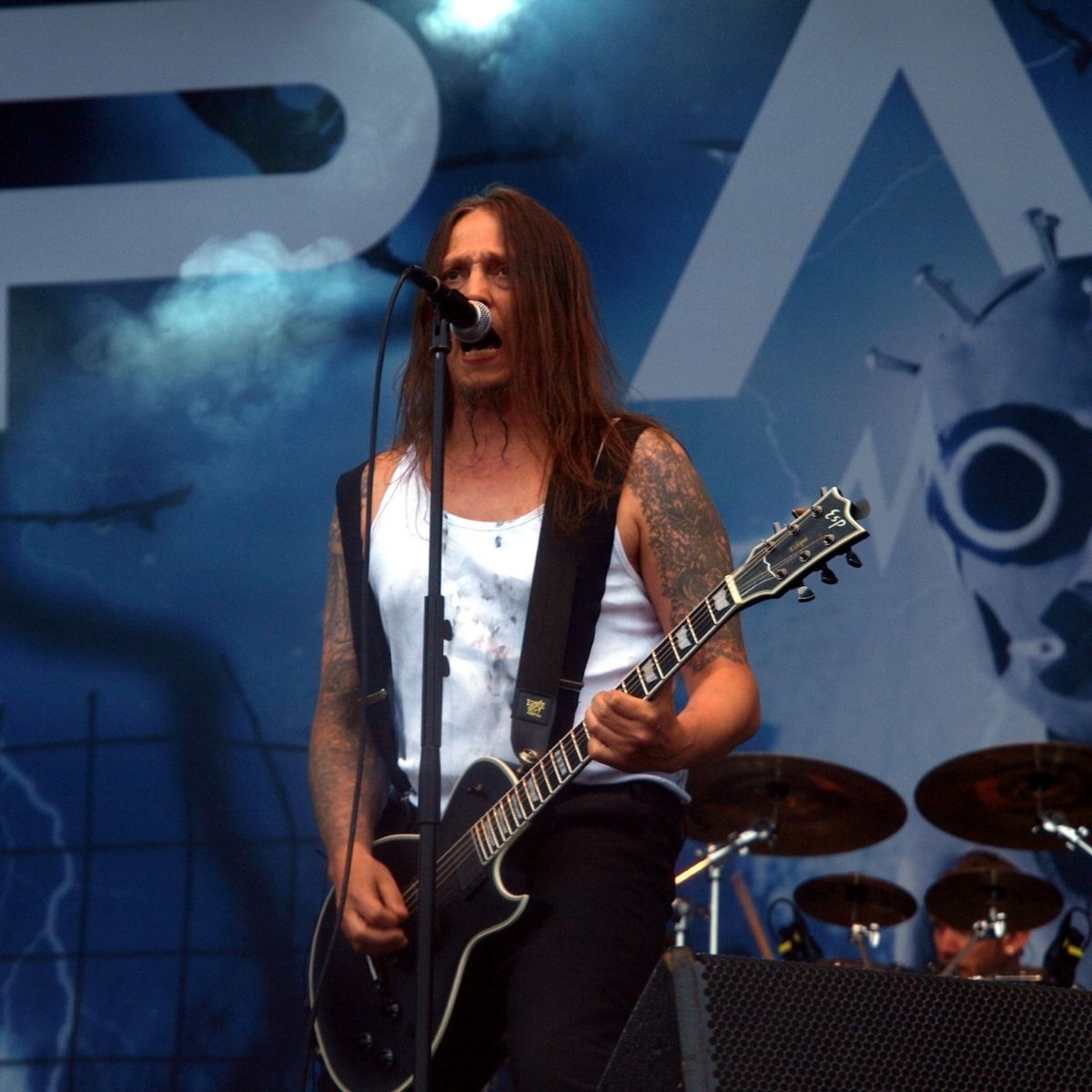 Peter Tägtgren, member of the band "Pain"