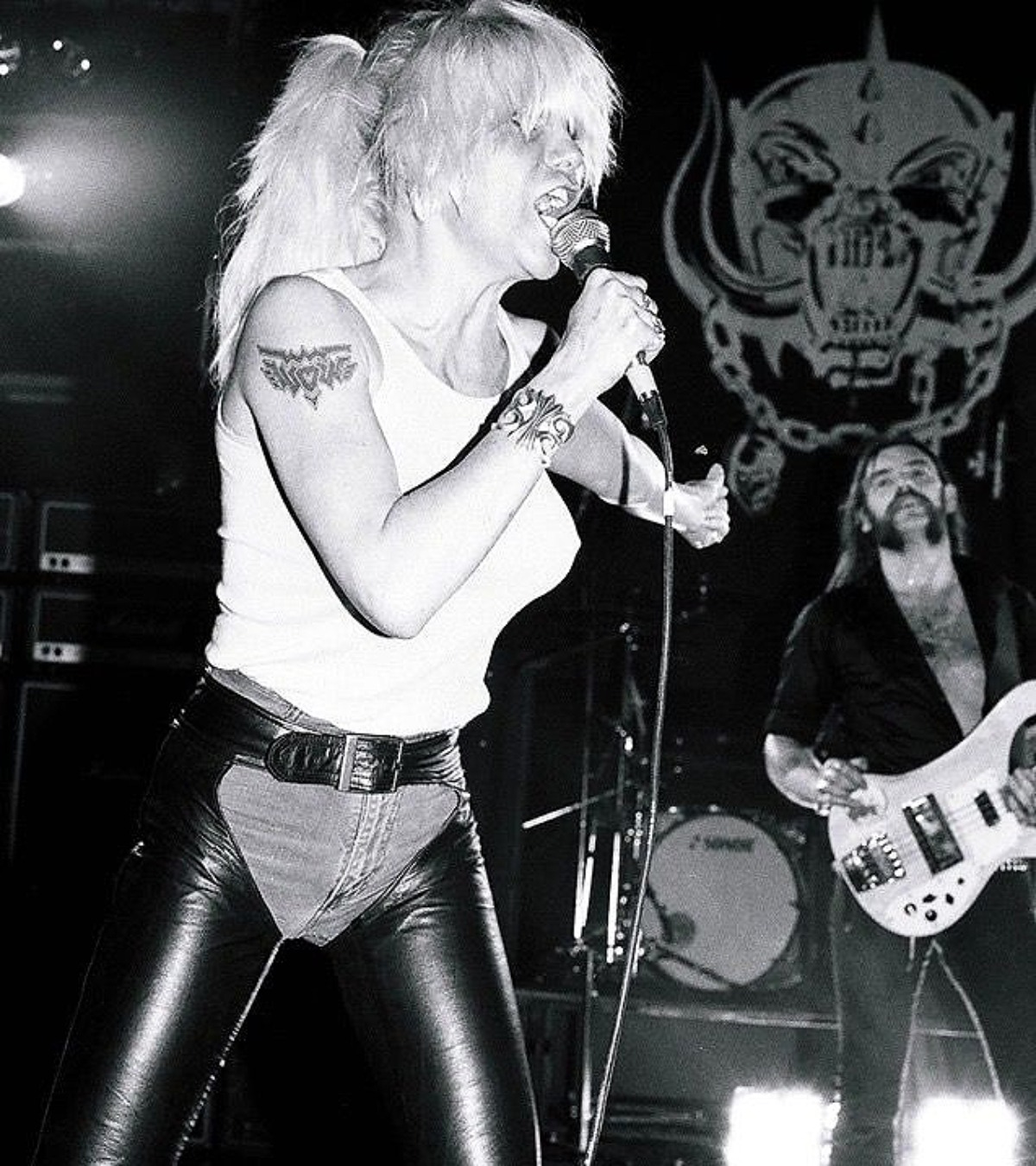 Wendy Orlin Williams and Lemmy