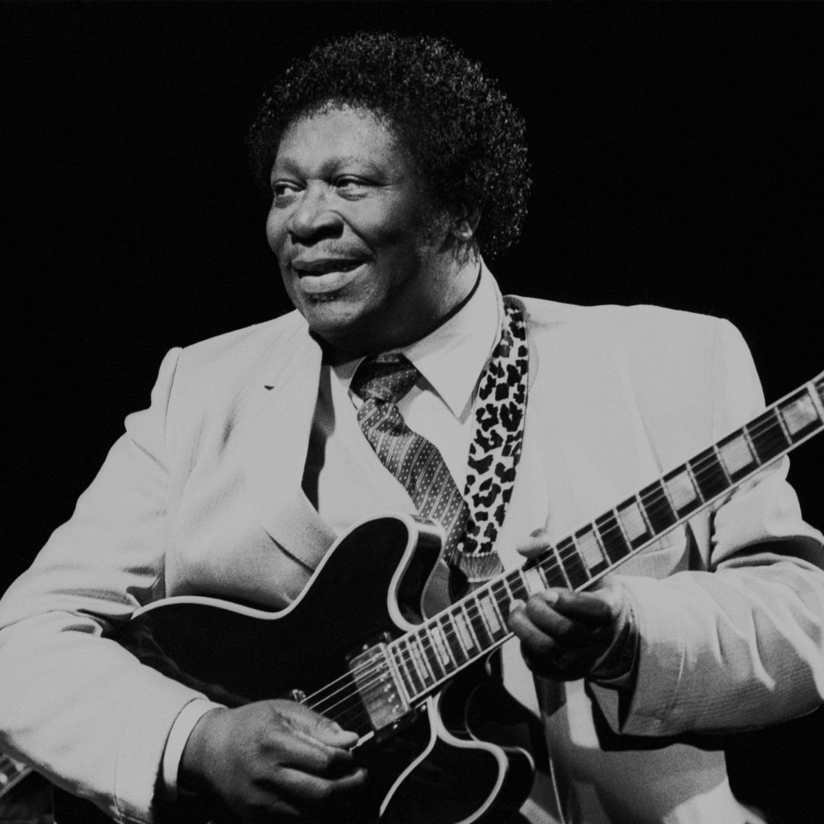 BB King (BBC King) in his youth