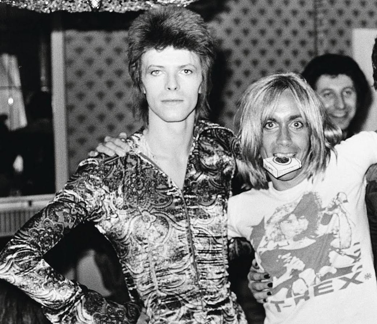 David Bowie und Iggy Pop
