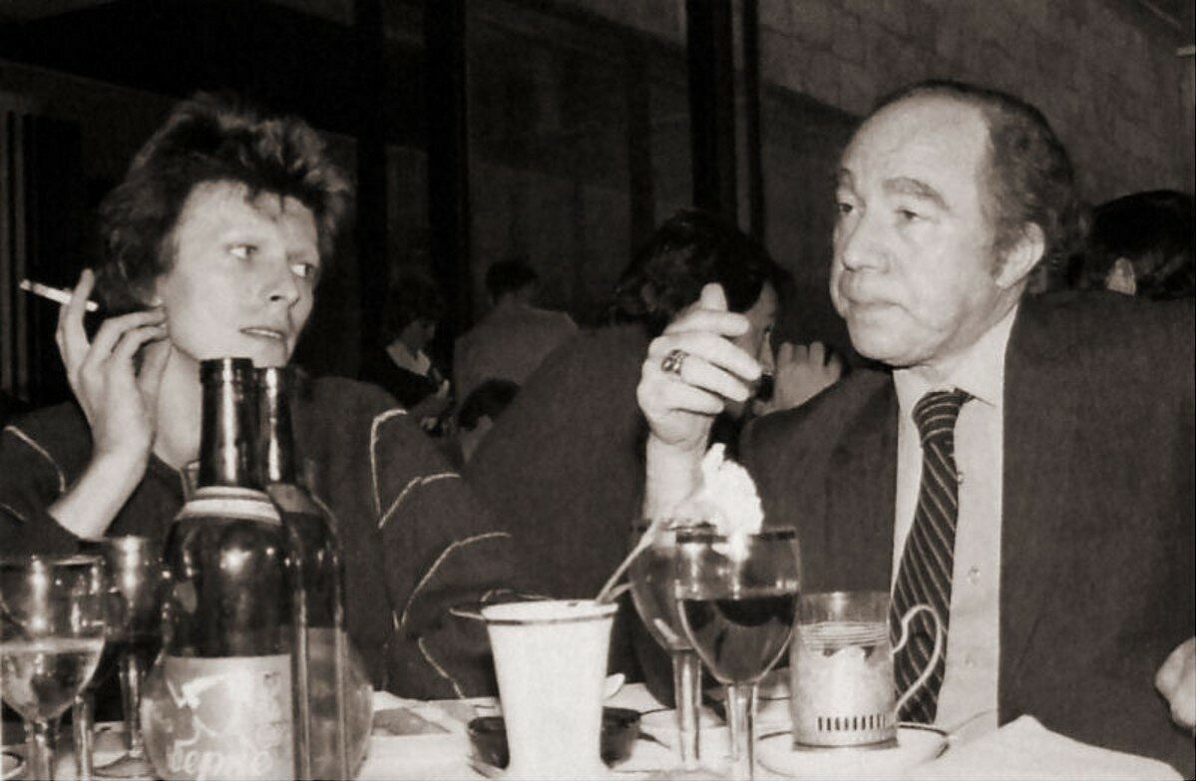 David Bowie im Restaurant Metropol, Moskau