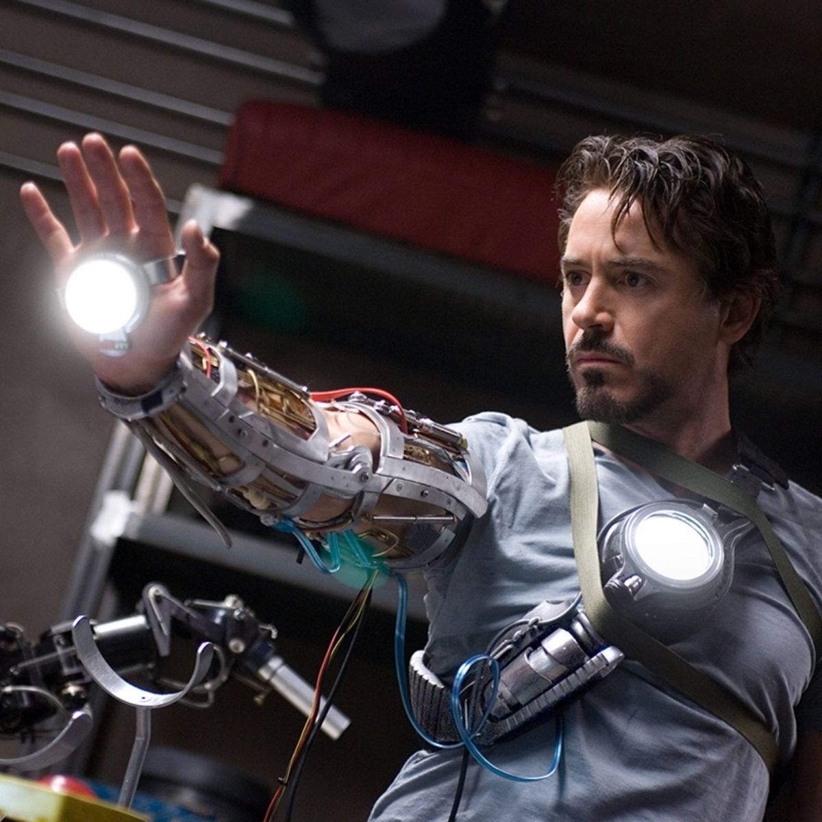 Un fotograma de la película Iron Man (2008)