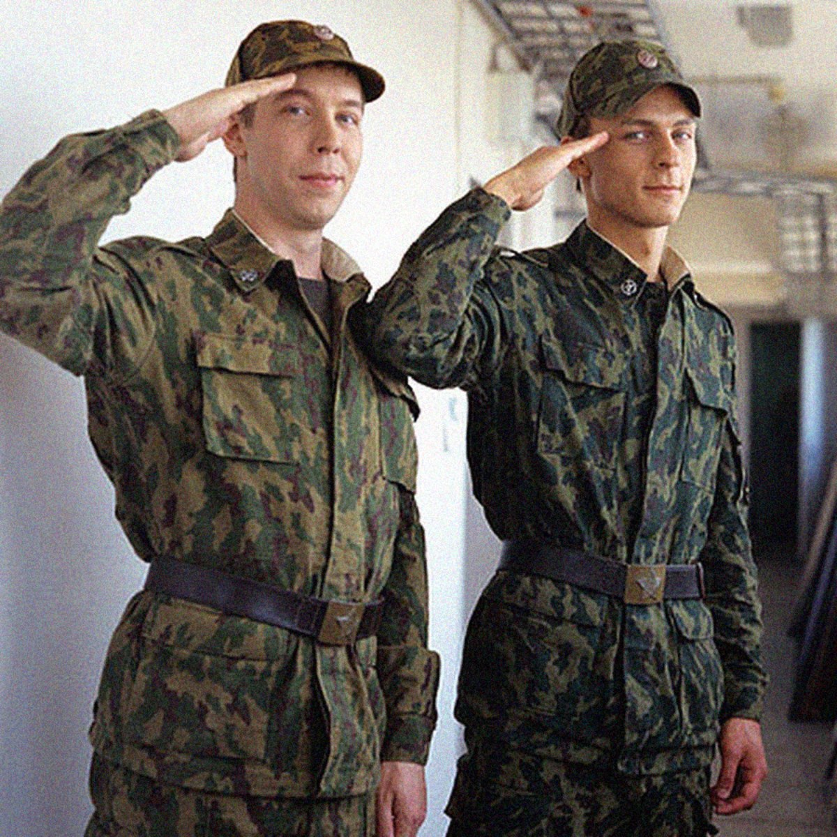 Un fotograma de la serie de televisión Soldiers