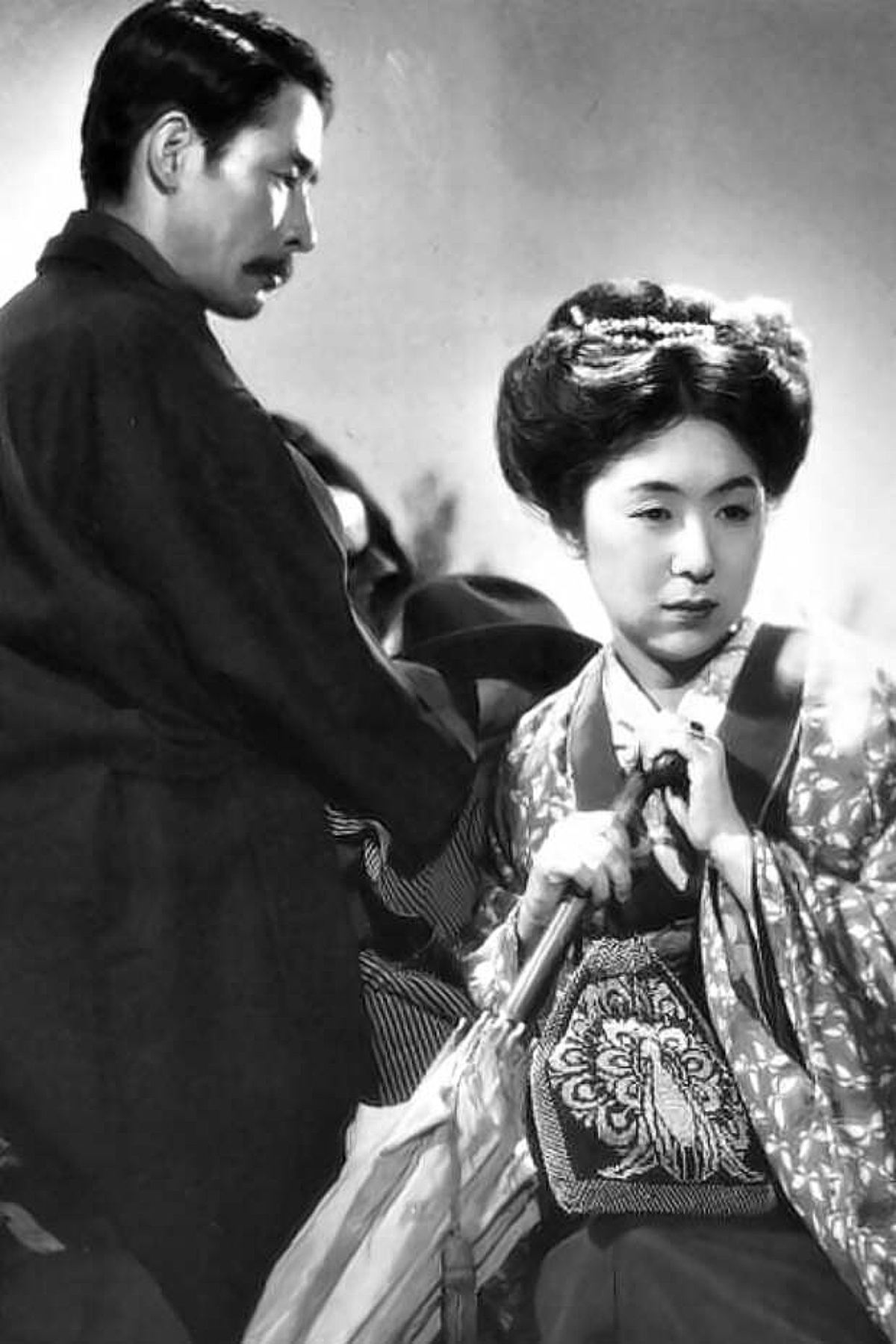 Sumako Matsui, un moment de la pièce basée sur le roman de Léon Tolstoï.
