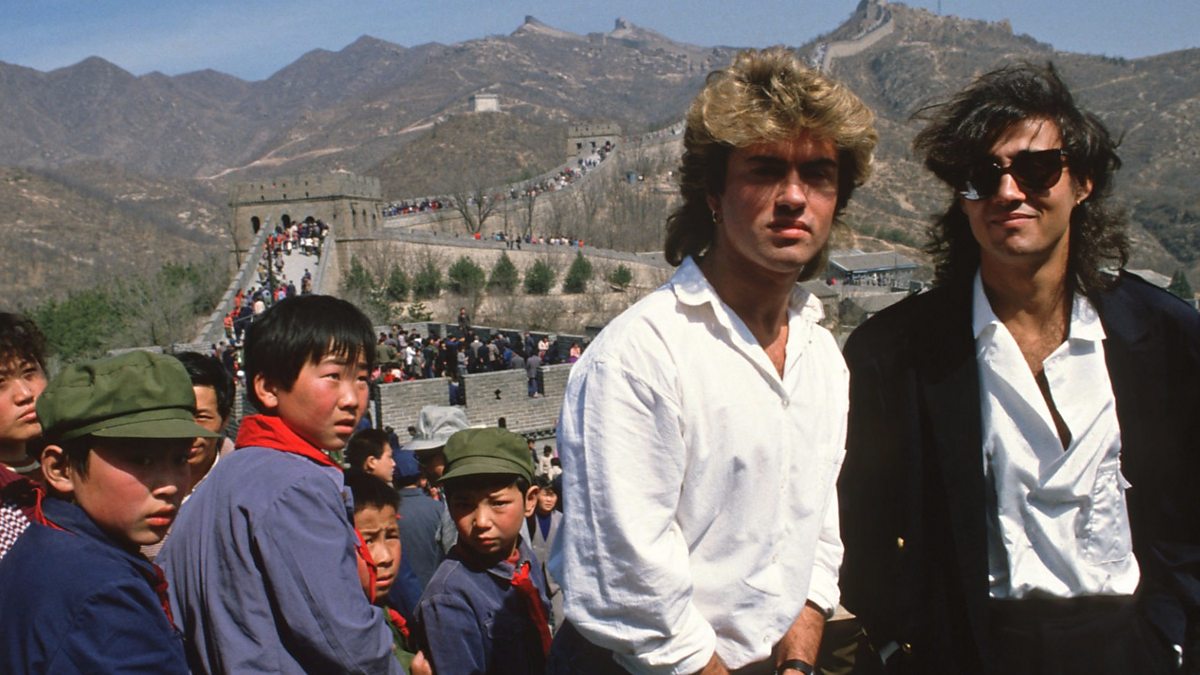 "Wham" on the Great Wall of China