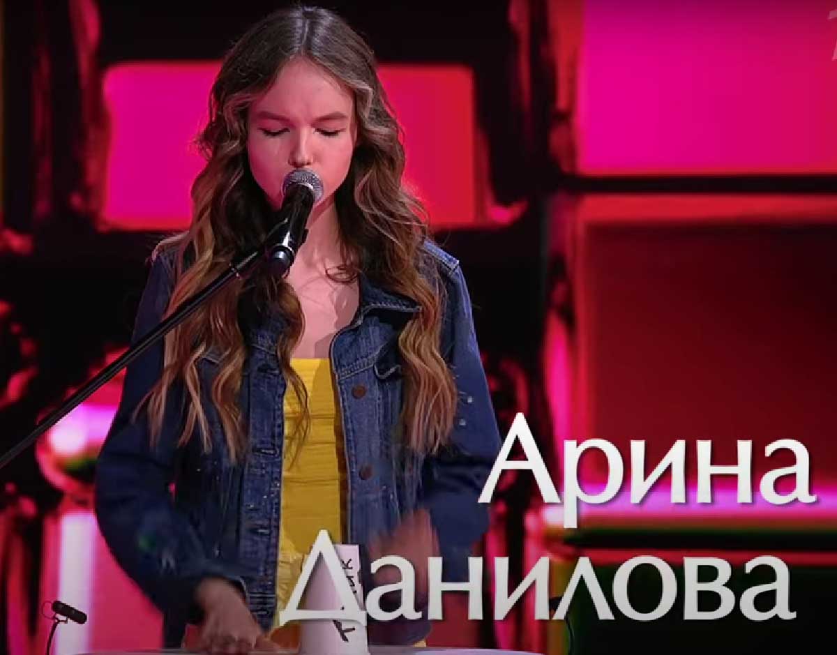 Arina Danilova on the 10th season of Show Voice