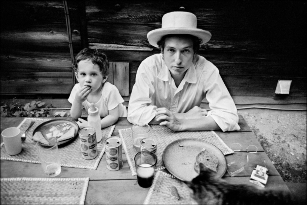 Bob Dylan and his son Jacob