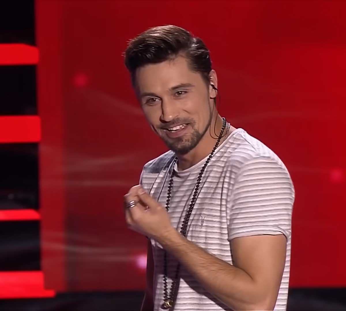 Dima Bilan on the show The Voice