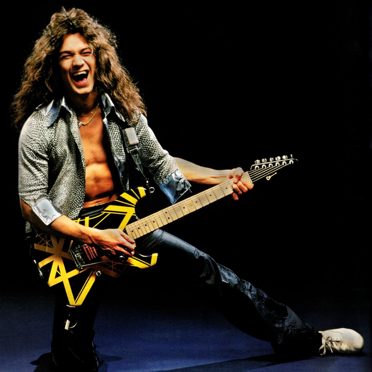 Eddie Van Halen quando jovem