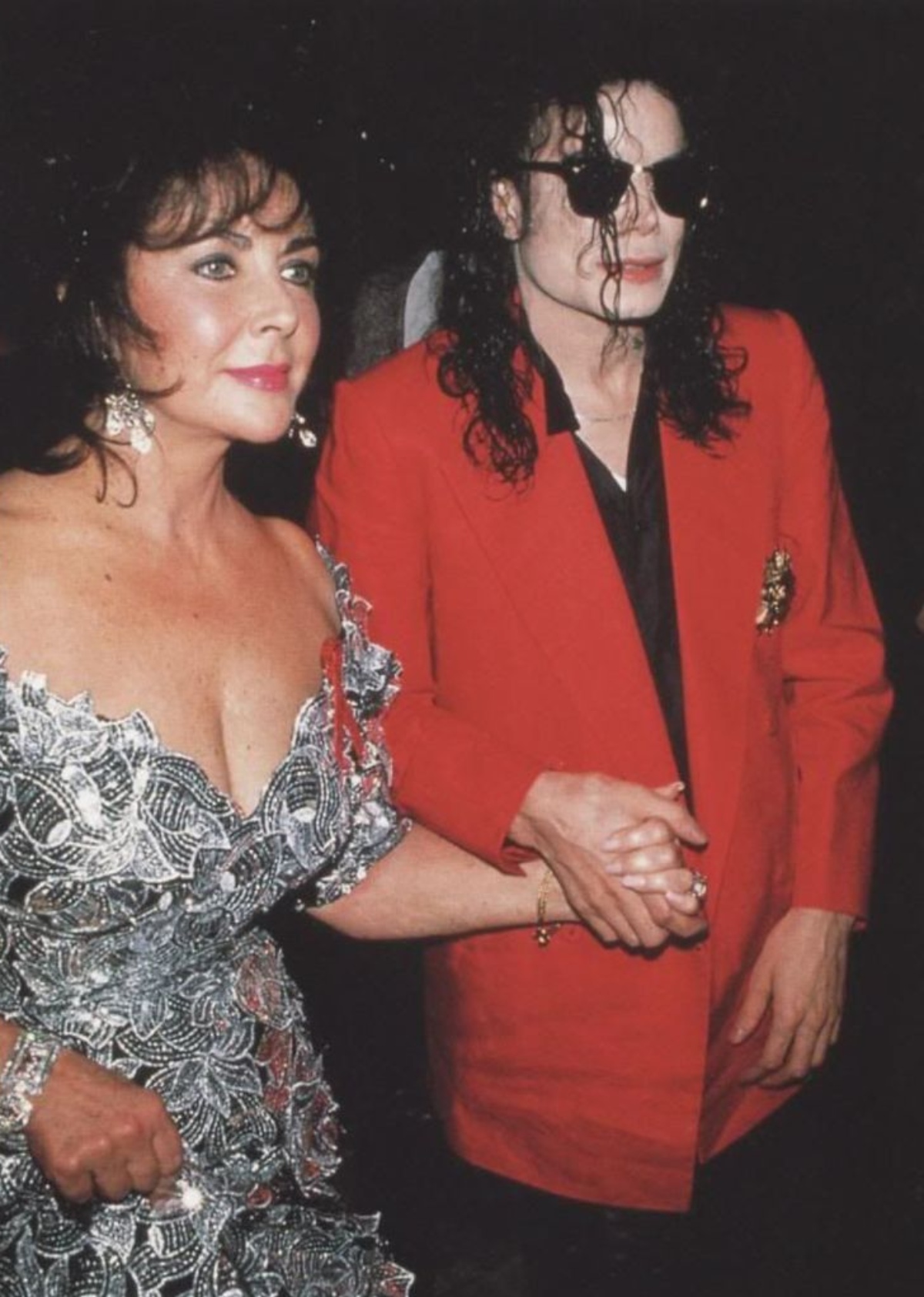 Elizabeth Taylor et Michael Jackson