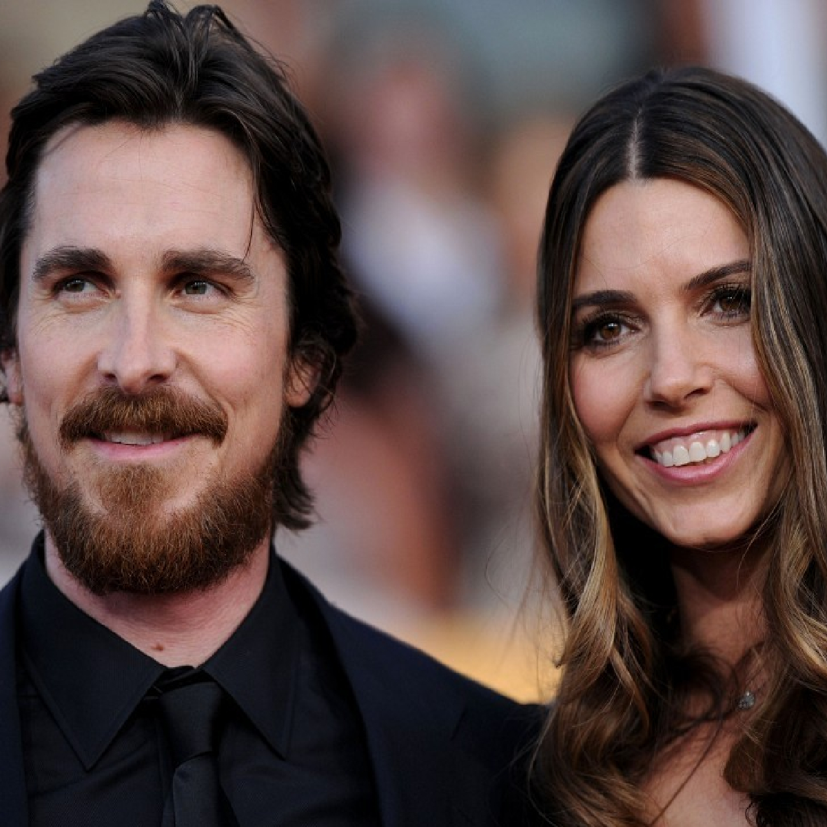 Christian Bale y su esposa Sibi Blazik