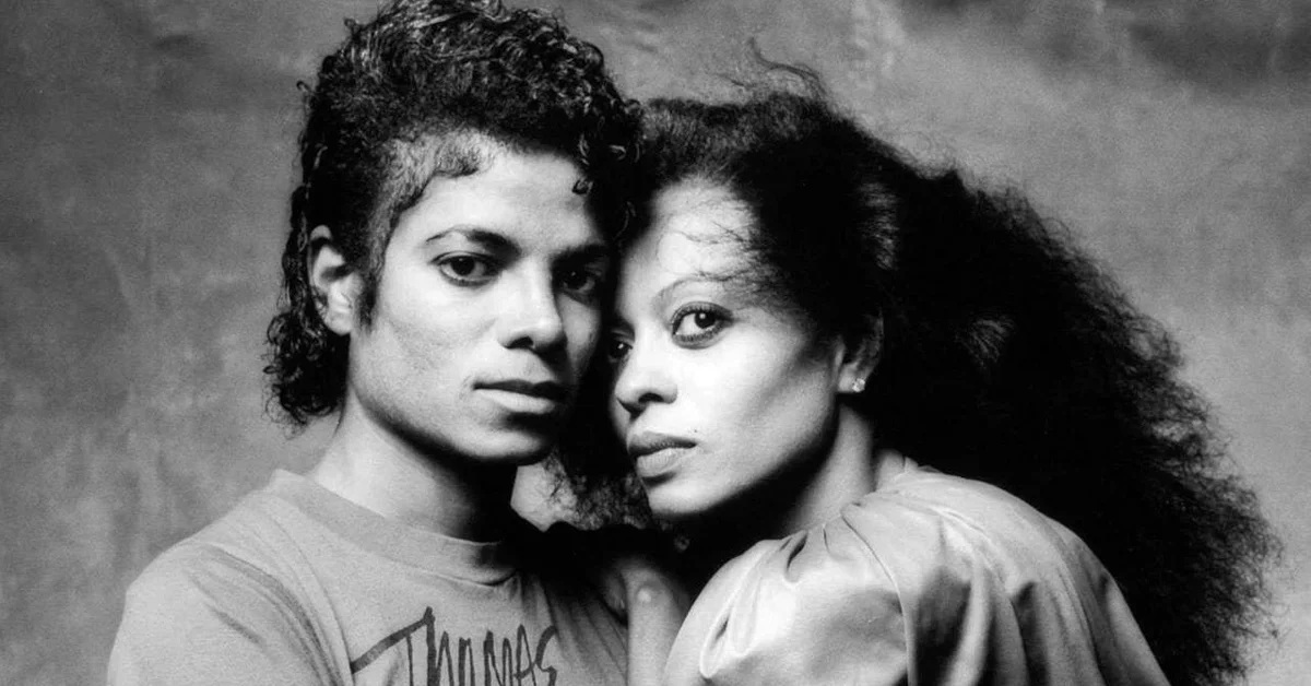 Michael Jackson und Diane Ross