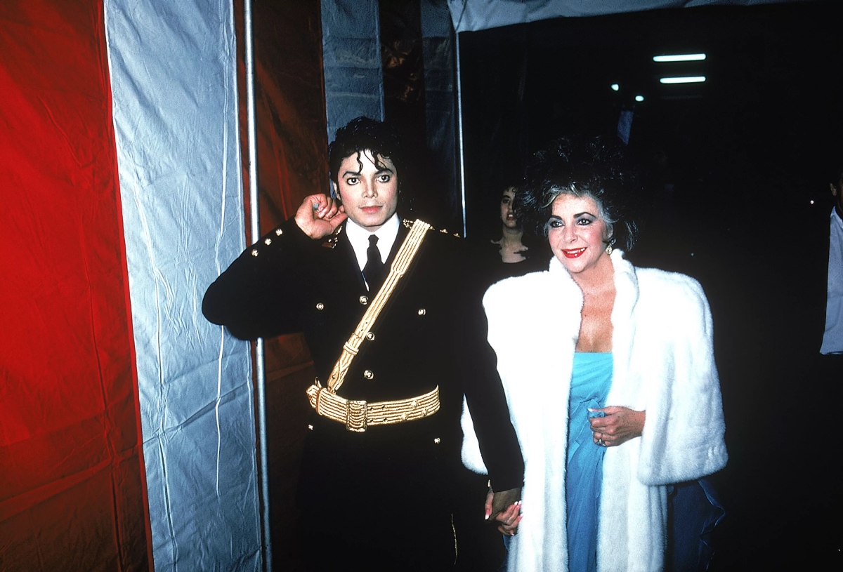 Michael Jackson e Elizabeth Taylor