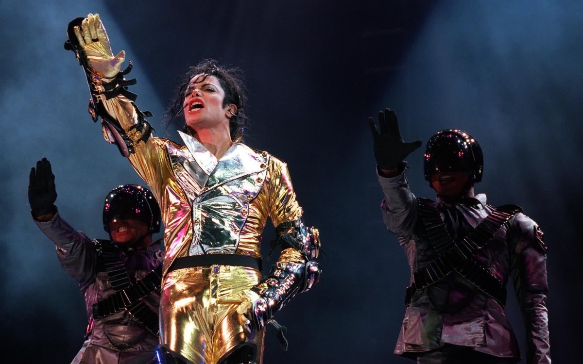Michael Jackson auf der Bühne