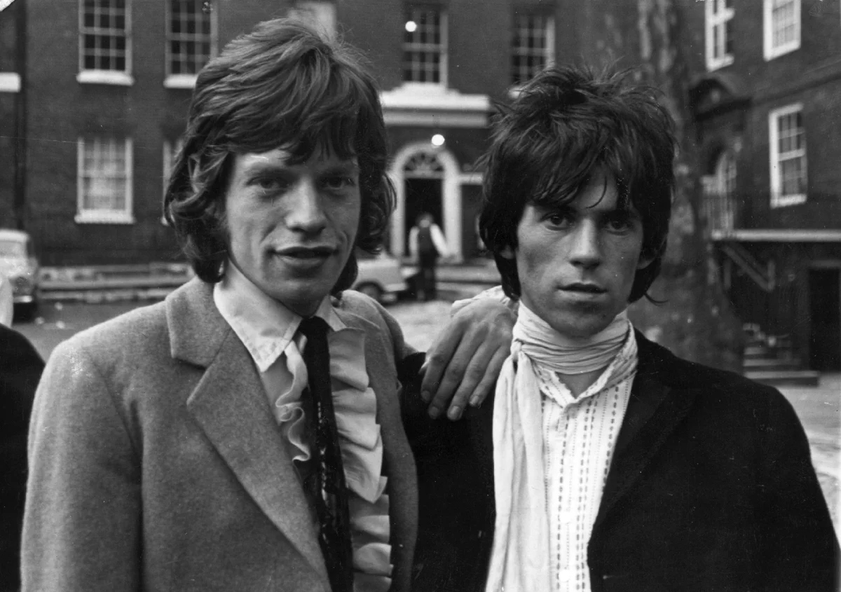 Mick Jagger e Keith Richards